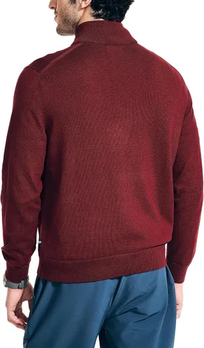 Vista 2 de Nautica Suéter Navtech con cremallera de un cuarto para hombre