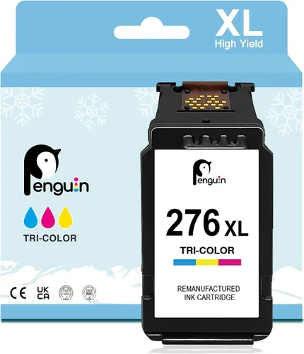 Vista 8 de Penguin 275XL 276XL Cartuchos de tinta para impresora Canon TS3720 TS3722 276 para impresora Pixma TR4720 TR4700 TR4722 TR4725 TS3500 TS3520 TS3522