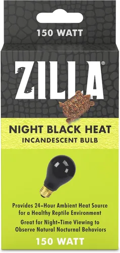Vista 21 de Zilla Bombilla incandescente, rojo noche, ideal para especies de reptiles nocturnos