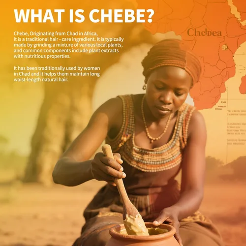 Vista 2 de SEVICH Naturals - Juego de champú y acondicionador Chebe - con polvo 100% africano Chebe Essence, tratamiento capilar de pérdida fina, humedad
