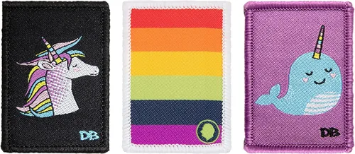 Vista 10 de Dime Bags Parches intercambiables Parches para personalizar bolsas de diez centavos (banana, paleta, sandía)