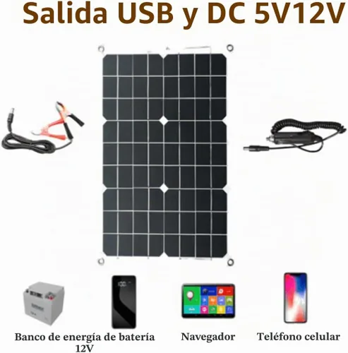 Vista 5 de Kit de panel solar de 110 V/220 V 300 W, inversor de generador solar completo, controlador de 300 W, panel fotovoltaico de 30 A, sistema de red Negro