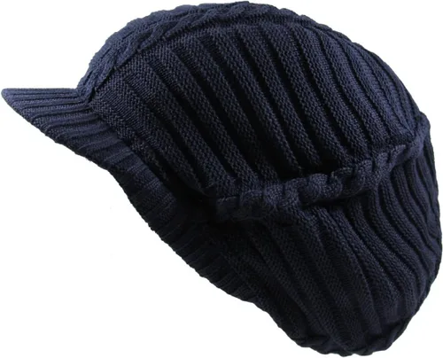 Vista 31 de RW Gorro de punto acanalado clásico Rasta 100% algodón