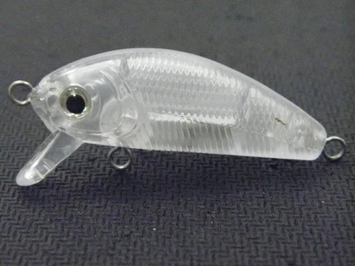 Vista 52 de 10 Señuelo en Blanco sin Pintar Minnow Crankbait de Agua Superior sin Labios Jerkbait Señuelos de Pesca