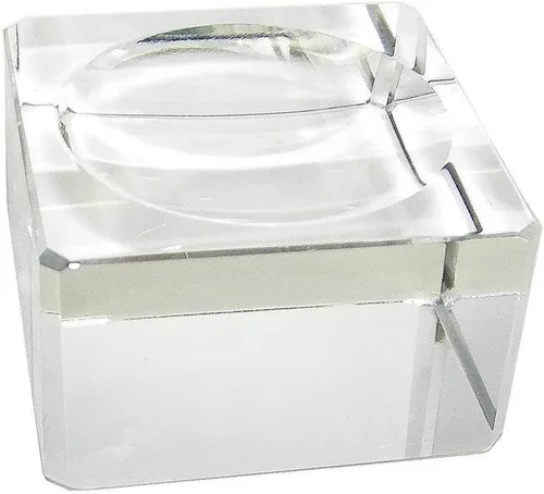 Vista 3 de Amlong Crystal Soporte cuadrado de bola de cristal (para bola pequeña de 1.575-2.362 in), juego de 2