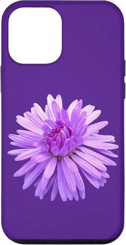 Vista 12 de iPhone 15 Purple flower, purple flower, floral tendril floral pattern Case