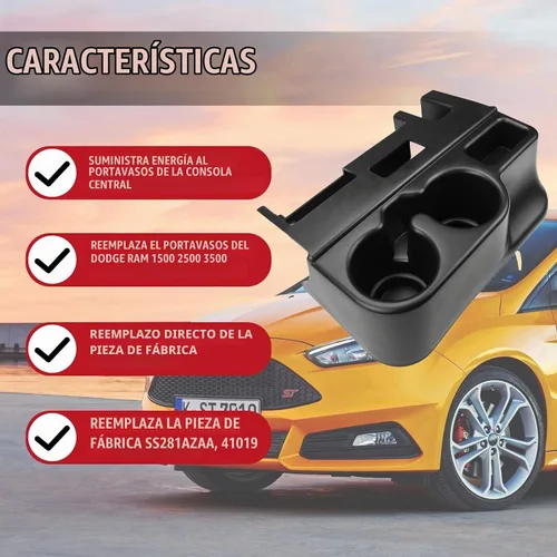 Vista 2 de Soporte para vasos de repuesto para Dodge Ram 1500 2500 3500 1999-2001