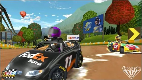 Vista 5 de NASCAR Kart Racing - Nintendo Wii