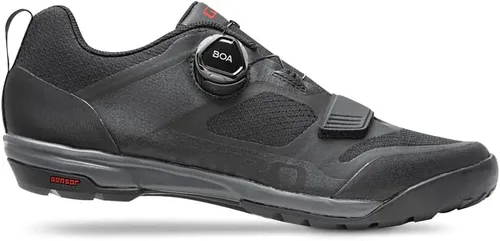 Vista 4 de Giro Zapatillas de ciclismo Ventana - Hombre Negro (black/Dark Shadow)