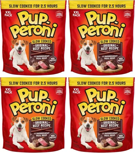 Vista 16 de Pup-Peroni Prime Rib - Golosinas para perros con sabor a costilla, bolsa de 38 onzas (paquete de 4)