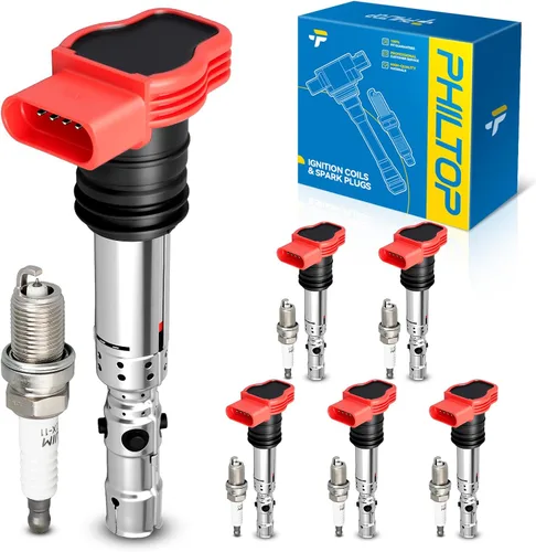 Vista 27 de PHILTOP UC15 Paquetes de Bobina de Encendido Compatibles con Volkswagen 1951-1953 1965 1967-1979 Beetle, 1971-1979 Super Beetle, MG 1962-1974 MGB
