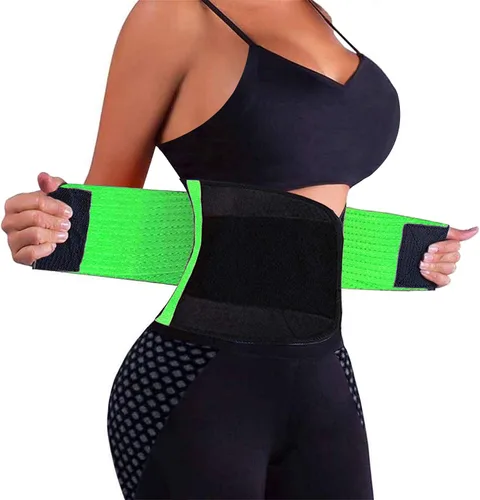 Vista 16 de VENUZOR Cinturón de entrenamiento de cintura para mujer – Faja reductora de cintura – Cinturón adelgazante – Cinturón deportivo (grado UP)