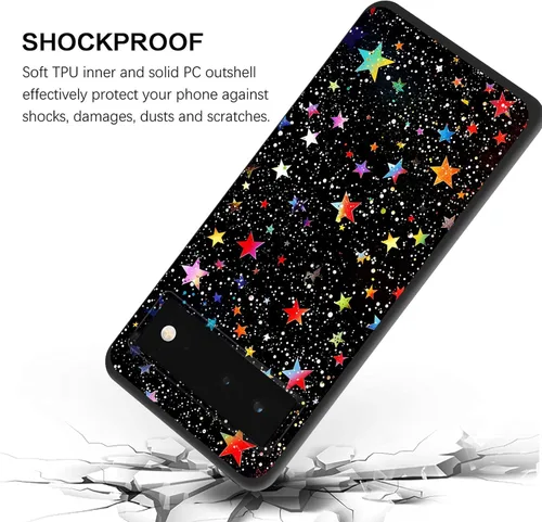 Vista 172 de Funda delgada para Google Pixel 4 XL, funda delgada de silicona de TPU suave a prueba de golpes para Google Pixel 4 XL, astronauta Galaxy