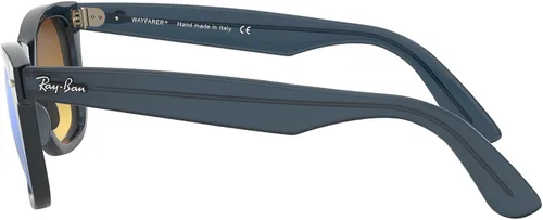 Vista 4 de Ray-Ban Gafas de sol cuadradas Rb4340 Wayfarer Ease AzulMarrón Gradiente Espejo Azul