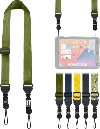 Vista 37 de FIEIL Correa de hombro ajustable, correa de nailon para cámara, cómoda correa para el cuello para iPad, tableta de teléfono celular, cámara, laptop