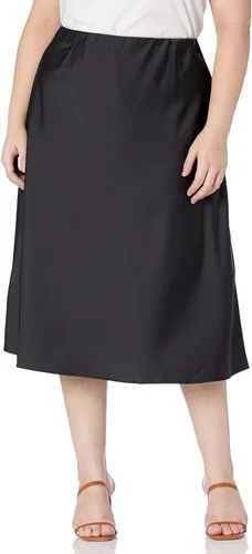 Vista 4 de The Drop - Falda Maya Silky Slip para mujer