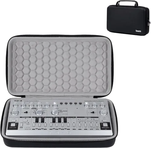 Vista 14 de Bolsa de transporte para controlador MIDI Banworks de poliuretano con carcasa rígida, ajuste personalizado para Ableton Push 3