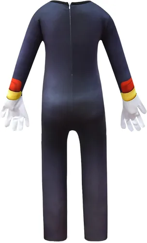 Vista 4 de Disfraz de nudillos para niños con disfraz de colas, disfraz de cosplay de Halloween HHedgehogs