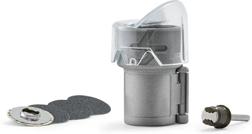 Vista 2 de Dremel AT01-PGK Accesorio de protección de uñas para aseo de mascotas con discos de lijado Dremel SD60-PGK EZ Lock para aseo de uñas para mascotas