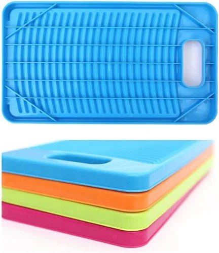 Vista 5 de Ipetboom Mini tabla de lavar de plástico para el hogar, mini tabla de lavar portátil para el hogar (verde)
