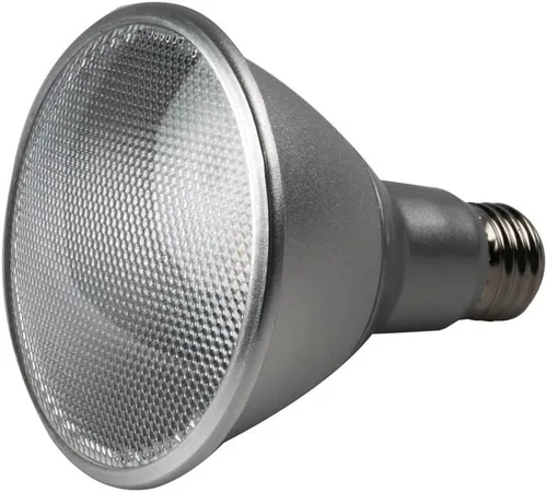 Vista 4 de Satco S9434 Par30 - Bombilla LED de cuello largo, 5000 K, 40 pies, base media, 13 W Luz natural de 5000 K