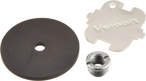 Vista 4 de Velbon 408464 - Nivelador de precisión de 2.087 in de diámetro inferior, accesorio de trípode de magnesio