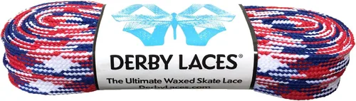 Vista 3 de Encaje encerado de 60 pulgadas para patinaje - Derby Laces para Roller Derby, hockey y patines de hielo, y botas
