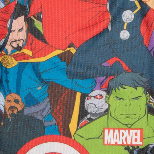 Vista 7 de Marvel Avengers Superheroes - Juego de 3 piezas de camiseta de manga corta, pantalones cortos y pantalones deportivos para niños, paquete de 3