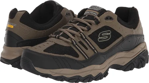 Vista 7 de Skechers After Burn Memory Fit Tenis deportivos con agujetas para hombre