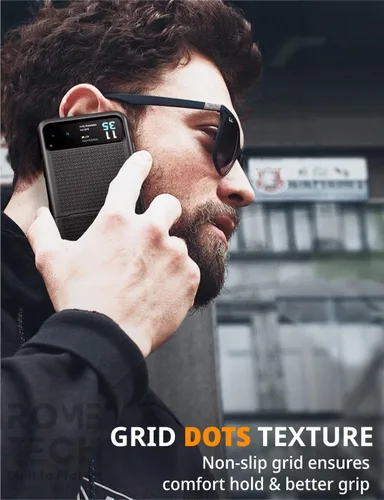 Vista 7 de Funda diseñada para Motorola RAZR (2023) con funda de clip para cinturón, compatible con cargadores Magsafe, funda de teléfono de doble capa a