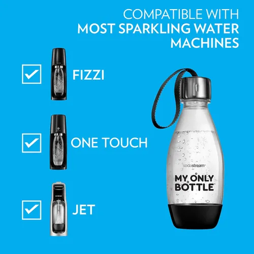 Vista 6 de SodaStream Mi única botella de 0.5 litros, negra
