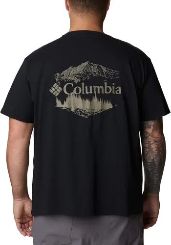 Vista 8 de Columbia Camiseta de manga corta con estampado Rockaway River Back para hombre