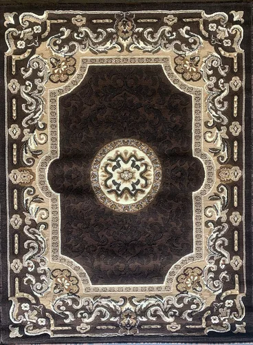 Vista 14 de Alfombra tradicional persa Kingdom Berber Beige Design D123 (8 pies X 10 pies)