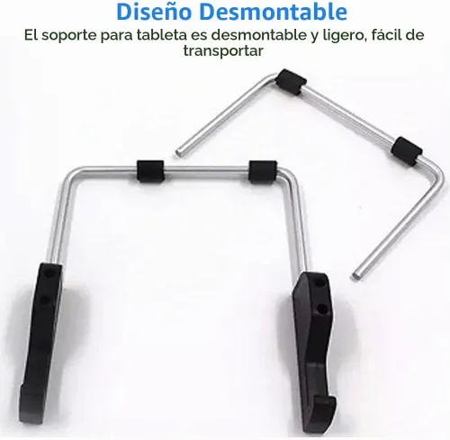 Vista 4 de Kinizuxi Soporte ajustable para tableta, soporte de escritorio de aluminio
