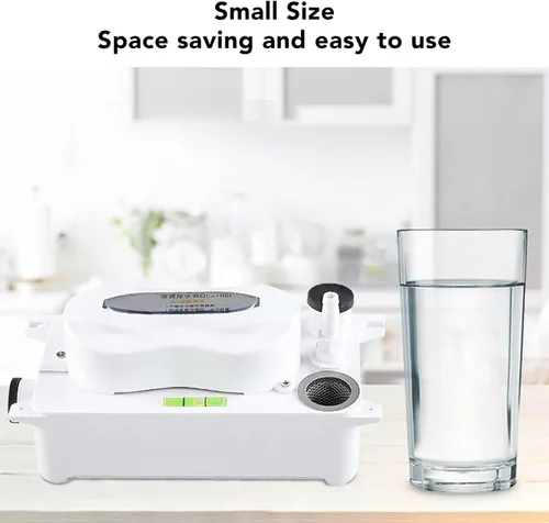 Vista 7 de Pssopp Bomba de condensado, 0.6L Agua 100L H Rate 5W Motor 22dB de bajo ruido, con operación automática y función de parada, para fabricantes