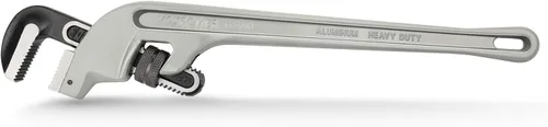 Vista 17 de MAXPOWER Llave de tubo de 10 pulgadas, llave de plomería ajustable de aluminio 40% más ligera
