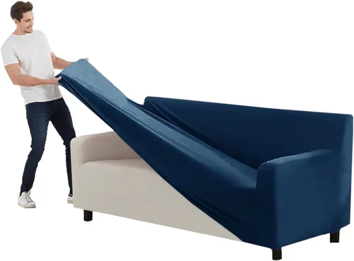 Vista 71 de Funda para Sofá de Terciopelo, Fundas Elásticas para Sofá para Funda Principal Separada/Respaldos y Cojines de Asiento, Funda para Sofá, para Fundas