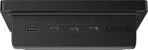Vista 7 de ULANZI D200H Controlador de Estudio de 7 en 1 con Hub, Teclado de Accesos Rápidos, Teclado Programable con Teclas Macro LCD Personalizables, Panel