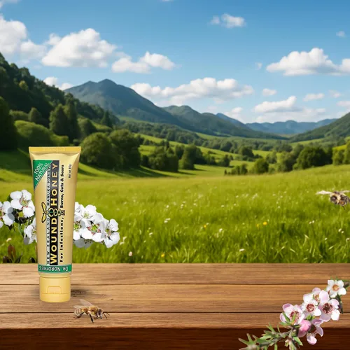 Vista 7 de Pomada de Manuka con Miel - Ungüento de Miel de Manuka con Aloe, UMF 12+, 80g