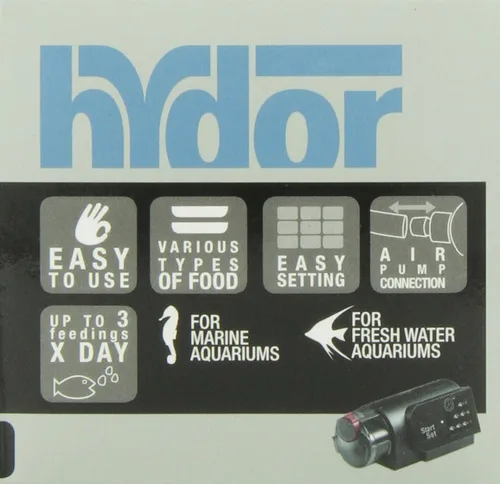 Vista 3 de Hydor Alimentador automático para peces - Funciona con pilas, con conexión de aire - EkoMixo original