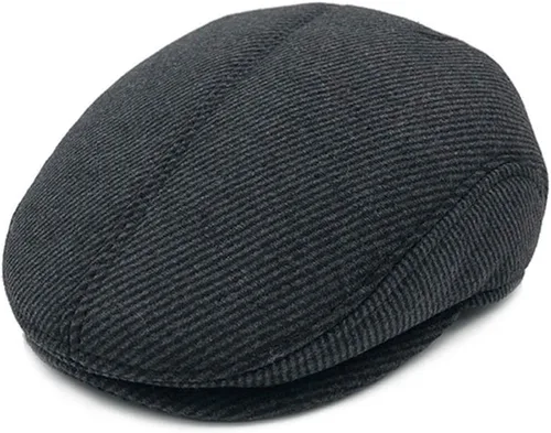 Vista 2 de Orejeras ajustables para hombre, para otoño e invierno, gorra de conducción, boina