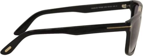 Vista 3 de Gafas de sol Tom Ford FT 0628 Cecilio- 02 01B brillante negrogradiente humo 57-15-145