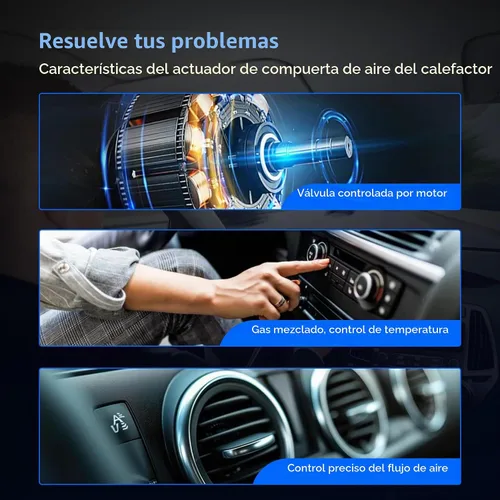 Vista 6 de Actuador de puerta de mezcla de calentador HVAC con engranaje 68224186AA 604-057 compatible con Jeep Grand Cherokee 2014-2021 Grand Cherokee WK 2022