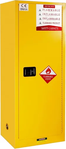 Vista 13 de Gabinete de almacenamiento inflamable, 18 in x 18 in x 23 in