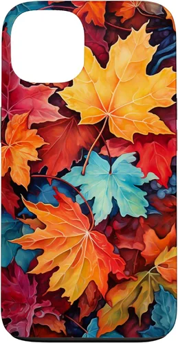 Vista 7 de Autumn Foliage Fall Leaves Case for iPhone 17