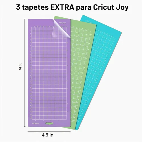 Vista 2 de Estuche rígido de viaje para Cricut Joy, fundas de transporte para Cricut Easy Press Mini con 3 alfombrillas de corte, bolsa de almacenamiento