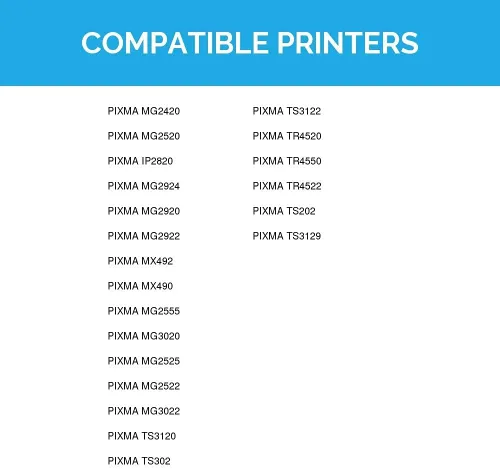 Vista 9 de LD©, cartuchos de tinta remanufacturados, Canon PG245XL/CL246XL HY: negro 8278B001AA y color 8280B001AA, Paquete de 3 - HY Negro