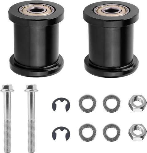 Vista 9 de Tensor de Cadena de Bicicleta Mini de 8 mm con Rodillo de 1-3/4" adecuado para Coleman CT100U CC100X, Baja Doodlebug DB30, Motovox MBX10/MBX11 Negro
