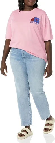Vista 3 de Tienda Essentials Camiseta estampada de manga corta con cuello redondo para mujer (anteriormente Goodthreads)
