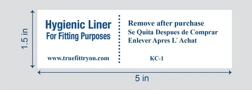 Vista 3 de True Fit Try On Hygienic Liners - 1000 Count